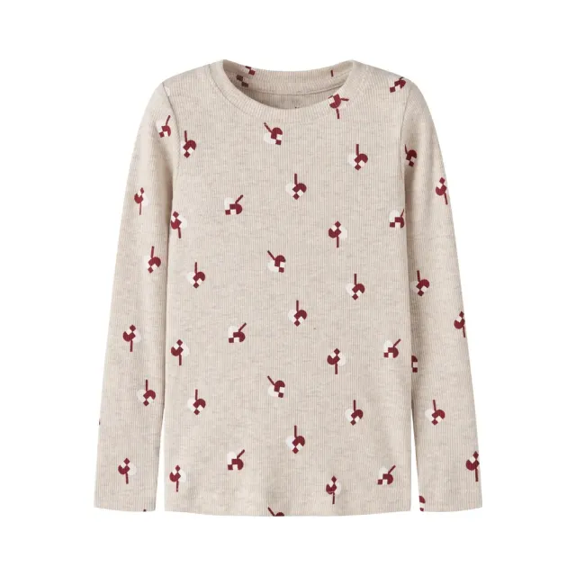 Name It Risakab Bluse - Peyote Melange - 86