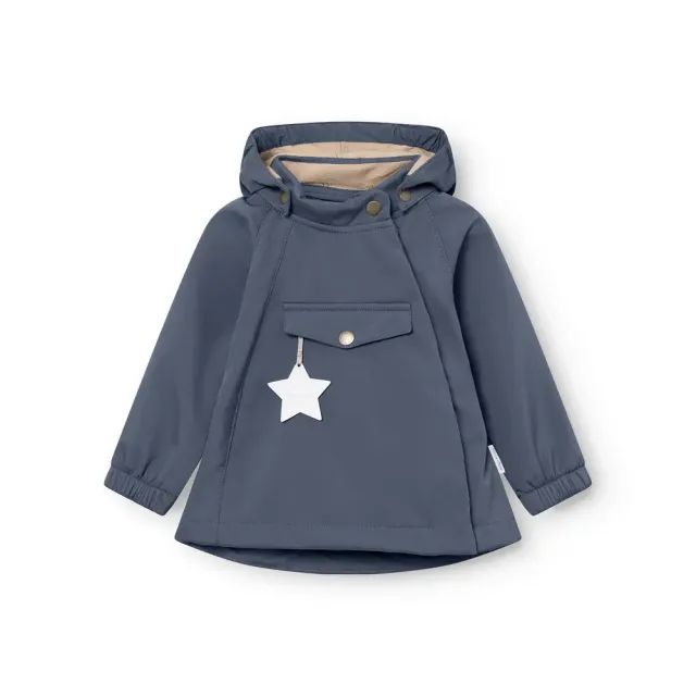 Matwai Softshell Jakke - Ombre blue - 3 ÅR/98