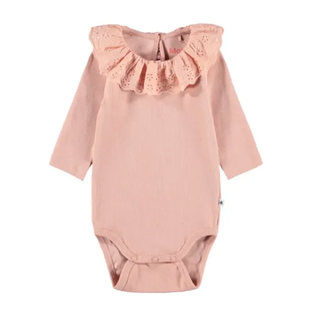 Molo Faye Langærmet Body - Mellow Rose - 68