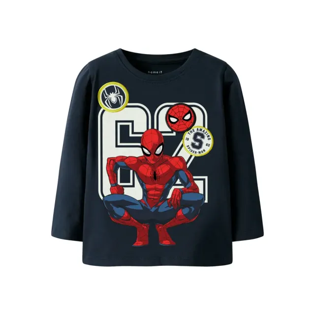 Deep Spiderman Trøje - Navy blazer - 98