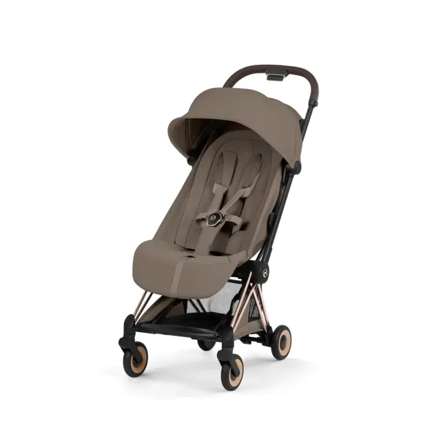 Cybex Coya Style Klapvogn - Rosegold/Coconut Brown