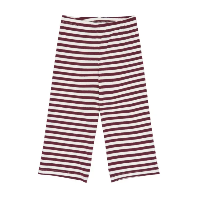 The New Siblings Fro Wide Rib Bukser - Gardenia Striped - 110
