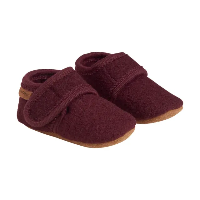 En Fant Baby Wool Slippers - Winetasting - 17-18