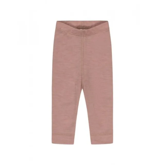 Leggings I 100% Merino Uld Til Baby Og Børn 92 Soft Rose
