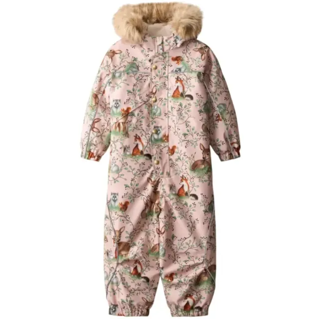 Molo Polaris Fur Flyverdragt - Furry Friends - 92