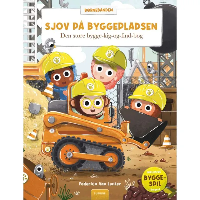 Sjov på byggepladsen