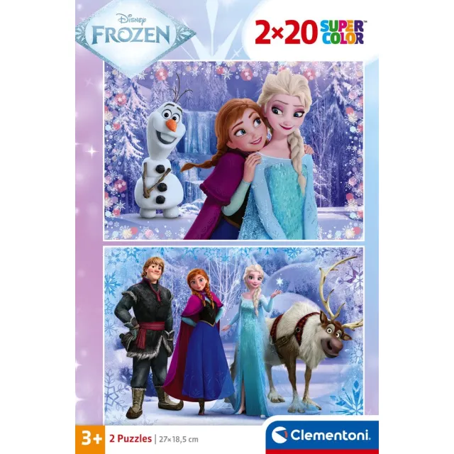 Frozen 2x20 brikker
