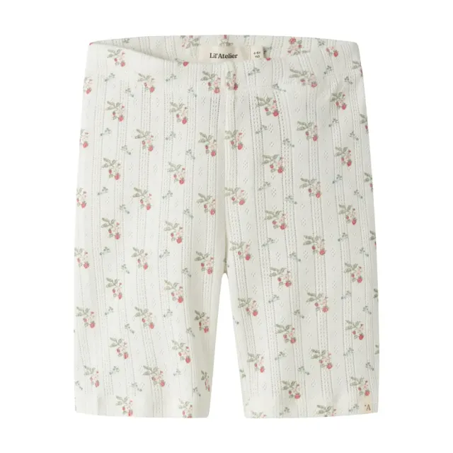 Lil' Atelier Rachello Duna Slim Shorts - Coconut Milk - 116
