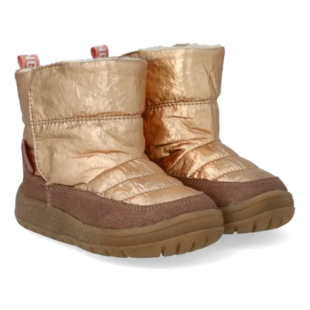 Angulus TEX-Støvle m. Uldfoer - Rose Gold Shine - 21