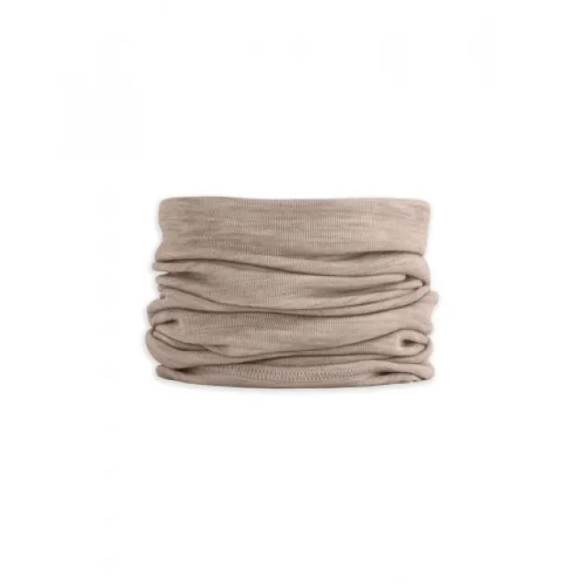Halsedisse Til Baby Og Børn, I 100% Økologisk Merino Uld One Size Beige Melange