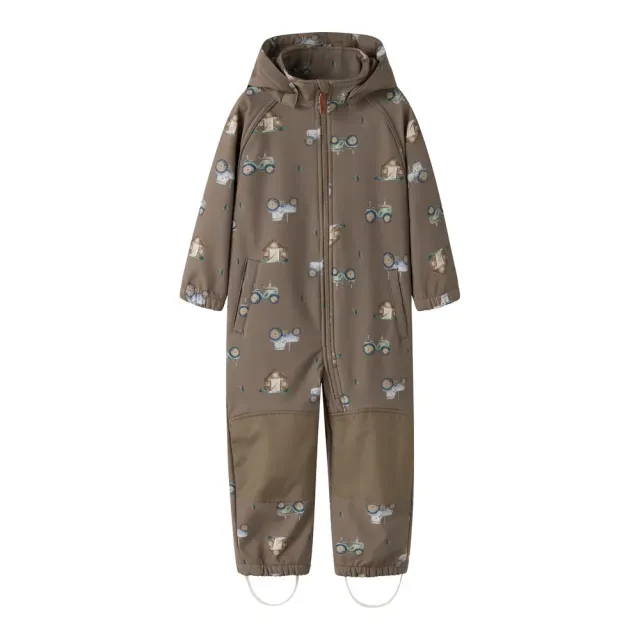Name It Softshell Dragt - Walnut - 98