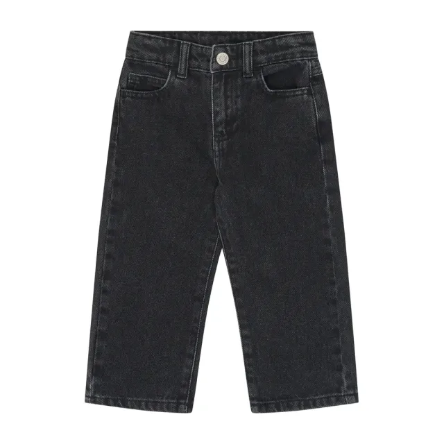 The New Siblings Valu Baggy Fit Jeans - Black Denim Wash - 110