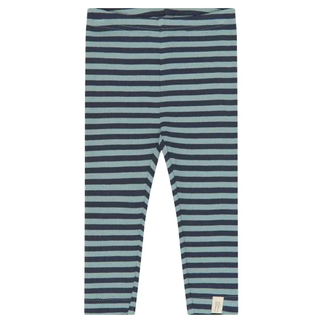 Petit Piao Air Leggings - Lead Striped - 68 CM