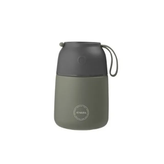 Aya&ida, Food'ie Lunch Box, 500 Ml, Tropical Green