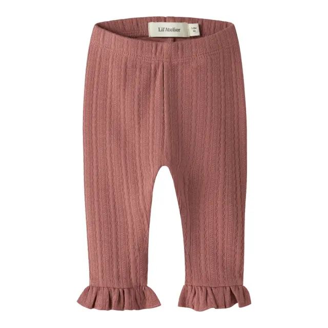 Lil' Atelier Onela Slim Leggings - Withered Rose - 68