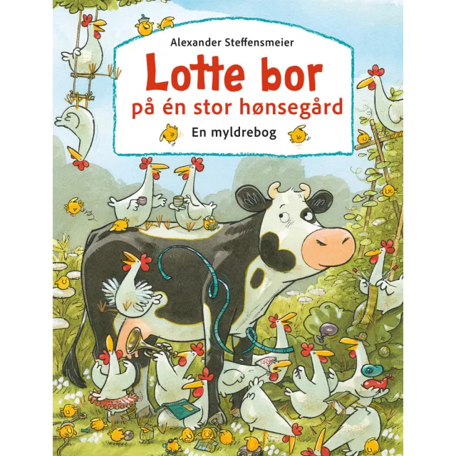 Lotte bor på én stor hønsegård