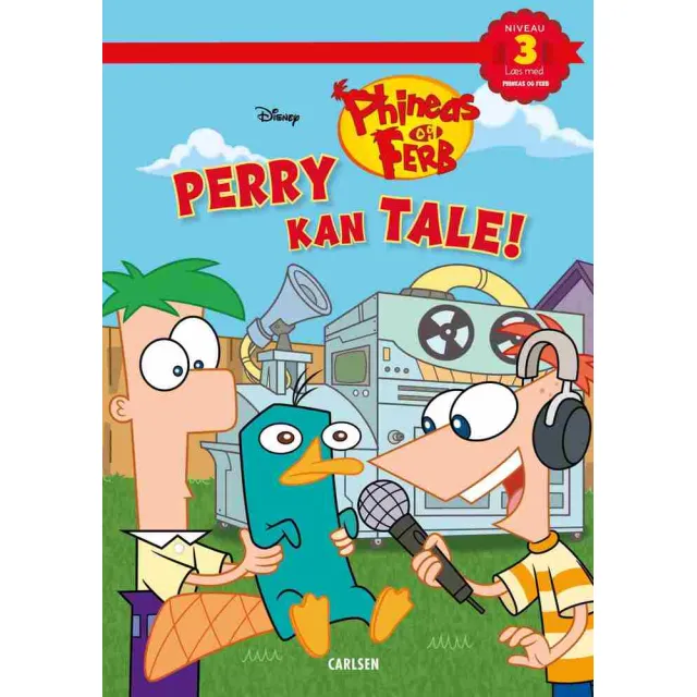 Læs med Phineas og Ferb - Perry kan tale!