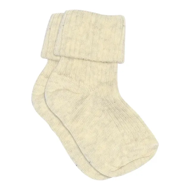 MP Denmark Baby Ankelstrømpe - Cream - 15-16
