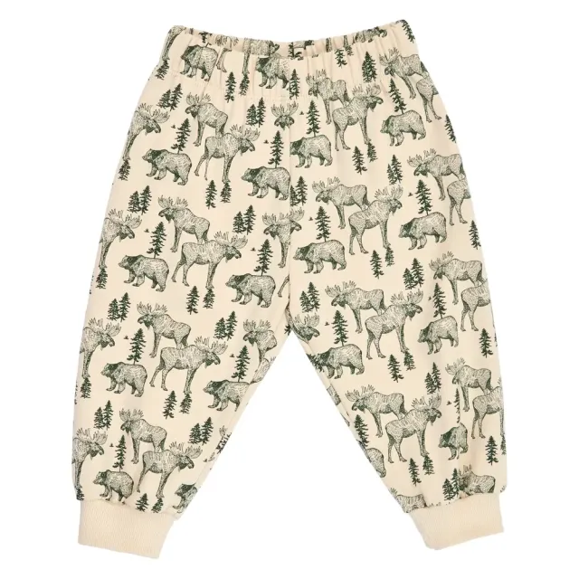 Müsli Forest Bukser - Oak/Forest Green - 62