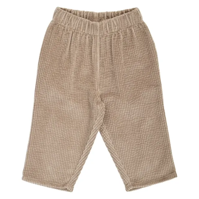 Müsli Corduroy Bukser i Fløjl - Walnut - 86