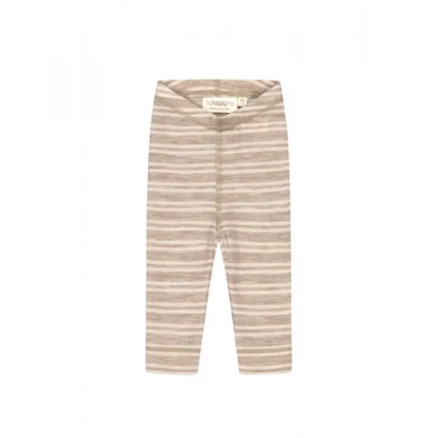 Leggings I 100% Merino Uld, Oeko-tex® 56 Beige/nature Melange