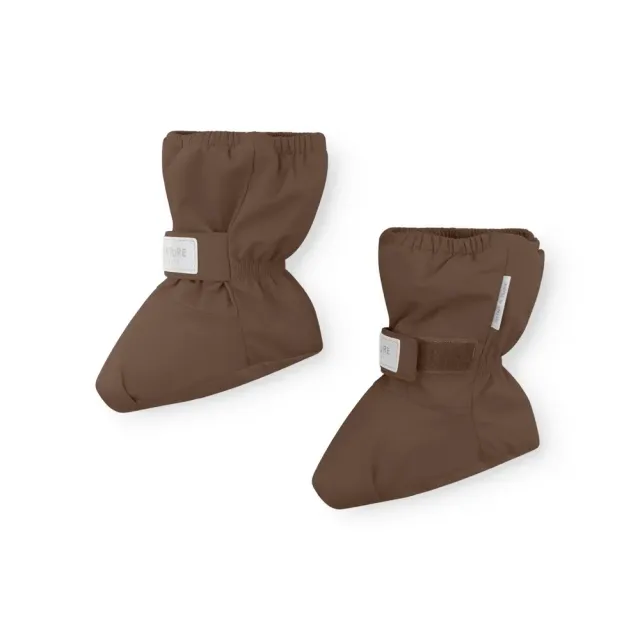 Mini A Ture Matwinn Fleeceforede Overtræksfutter - Chestnut Brown - 6-12 MDR.