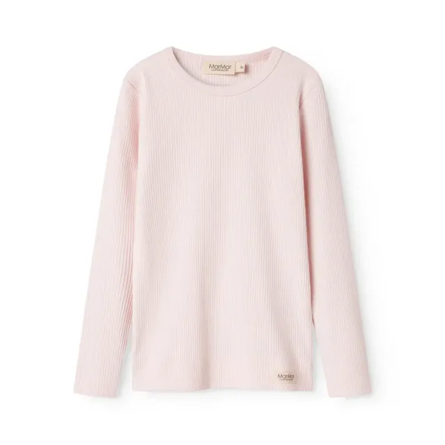T-shirt, langærmet - Rosa - 98