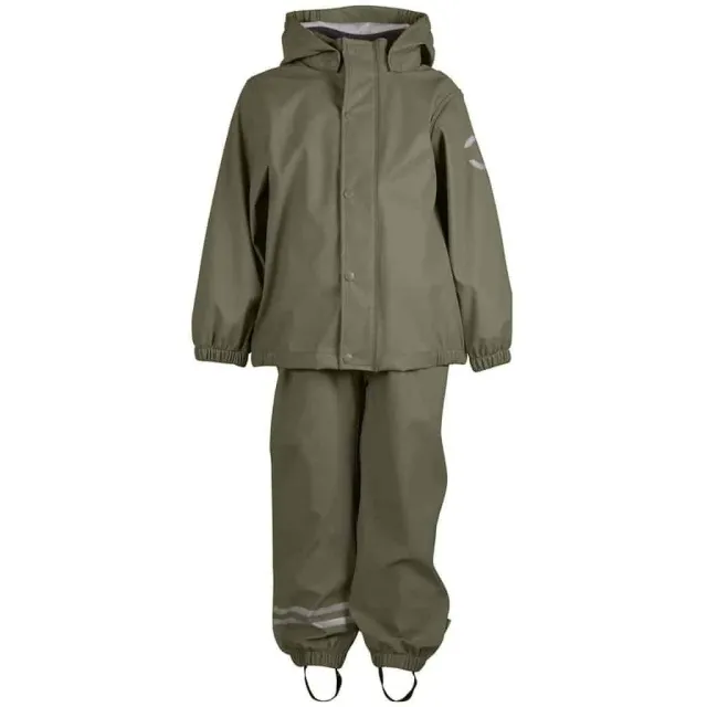 Mikk-line Regntøj - Dusty Olive - 86