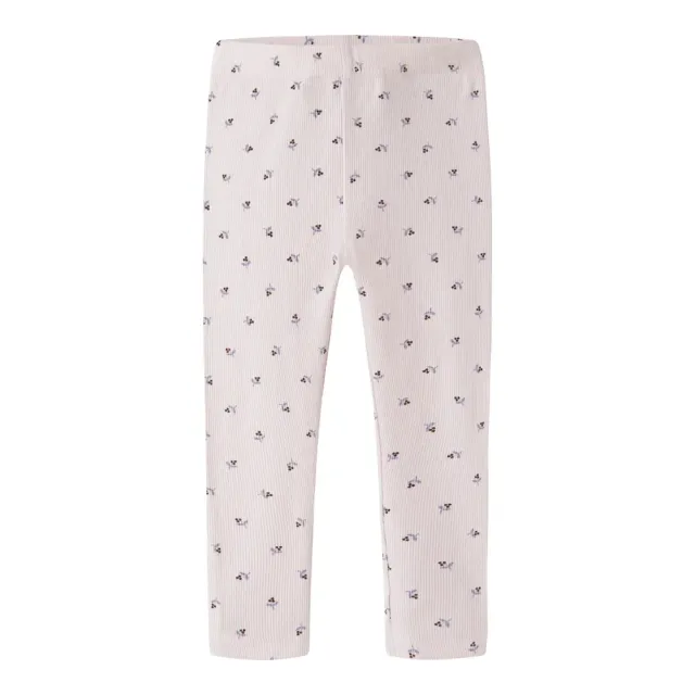 Name It Nicole Slim Leggings - Raindrops On Roses - 98